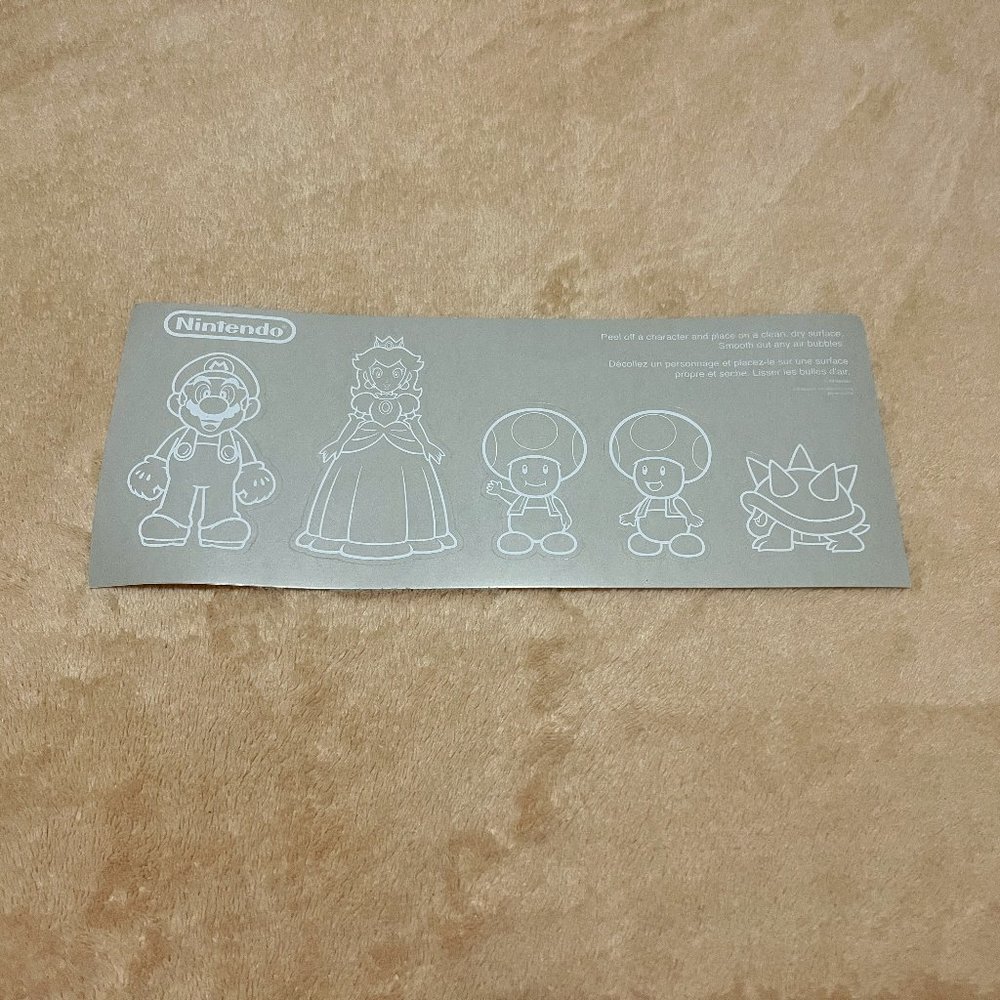 Super Mario Nintendo Car Decal